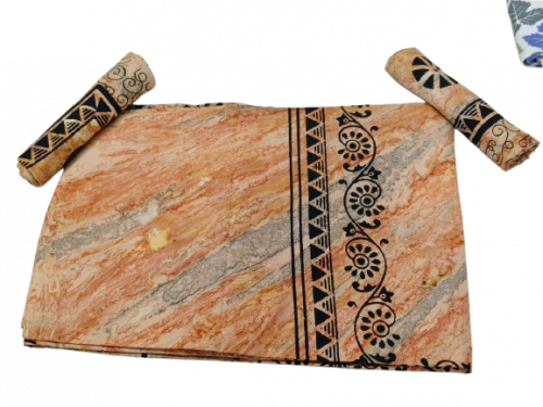 BEDSHEET MEERUT PRINTED 90X108 2 PILLOW COVER